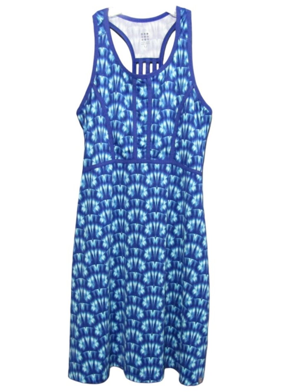 Title Nine Dream Blue Racerback Dress Size M Tennis Pickleball Athletic Active